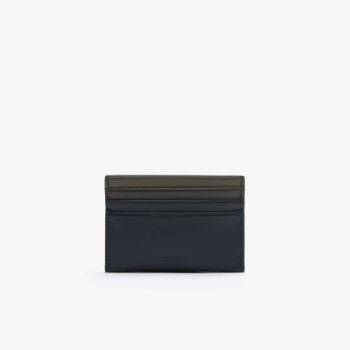 Lacoste Fitzgerald Gradated Leather Card Holder - Doplňky Pánské Tmavě Zelene | CZ-hQZyRi